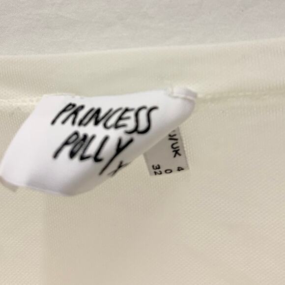Princess Polly Beverly Top Mesh Date Night Cocktail Gala US‎ 0 - Picture 4 of 4
